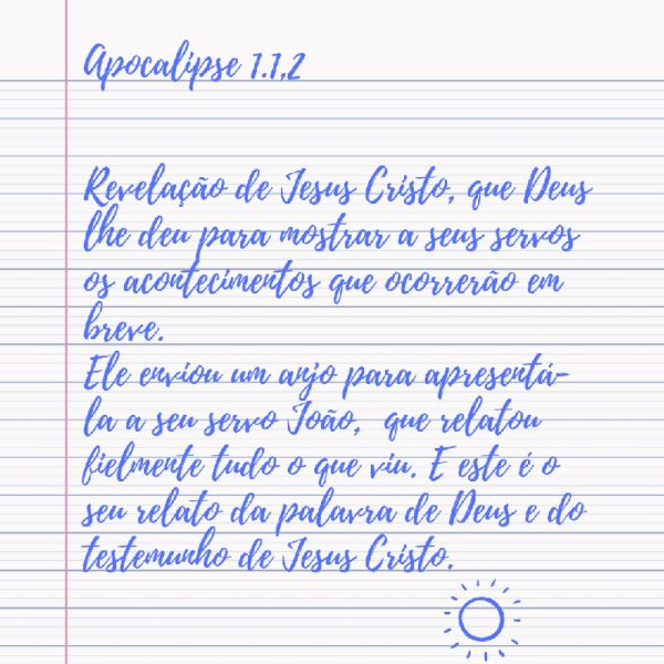 Apocalipse 1:1-2