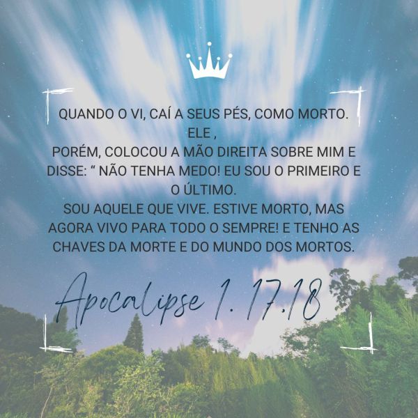 Apocalipse 1:17-18
