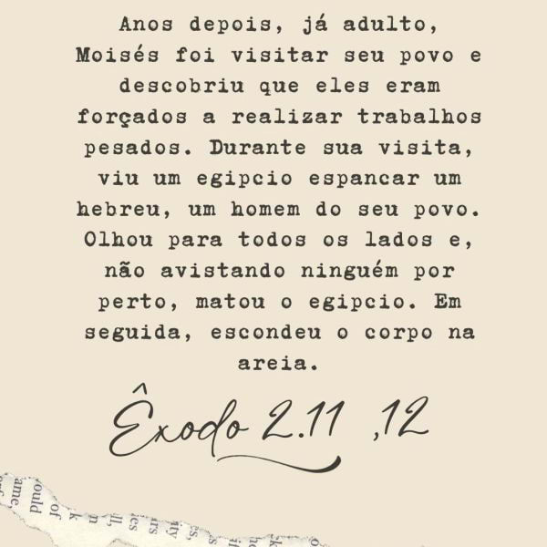 Êxodo 2:11-15