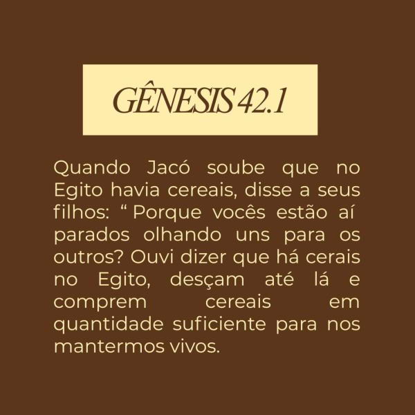 Gênesis 42:1-2